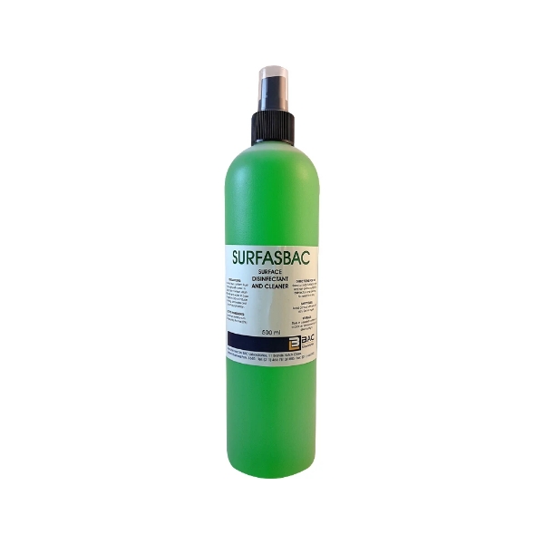 Surfasbac - Surface Disinfectant And Cleaner 500ml