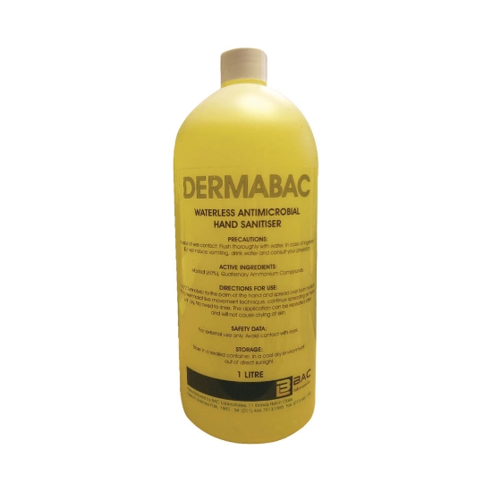 Picture of DERMABAC - Waterless Hand Sanitiser 1L