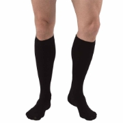 JOBST : Relief Knee High Closed Toe Medium 20-30mmHg Black