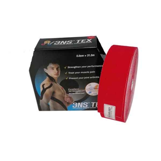3NS Kinesio Tape Red 5cm x 31.5m