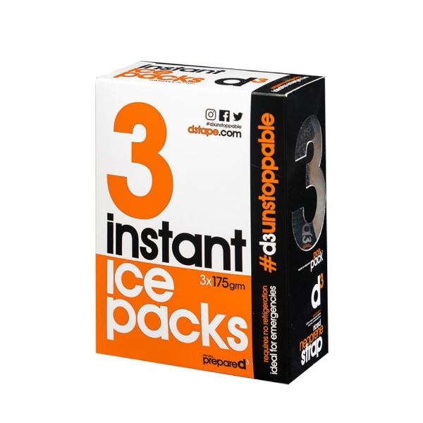 d3 Instant Ice Pack 3 Pack