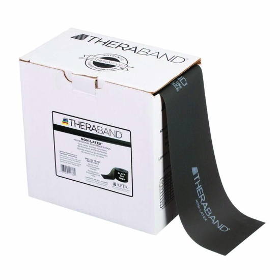 TheraBand Latex Free 46m Black