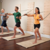 Balanced Body Pilates Springboard Complete with Push-Thru Bar