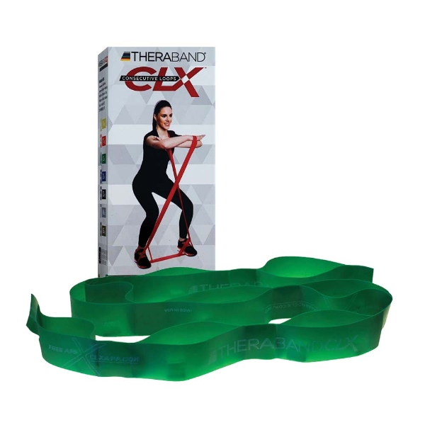 TheraBand® CLX 11 Loops Green