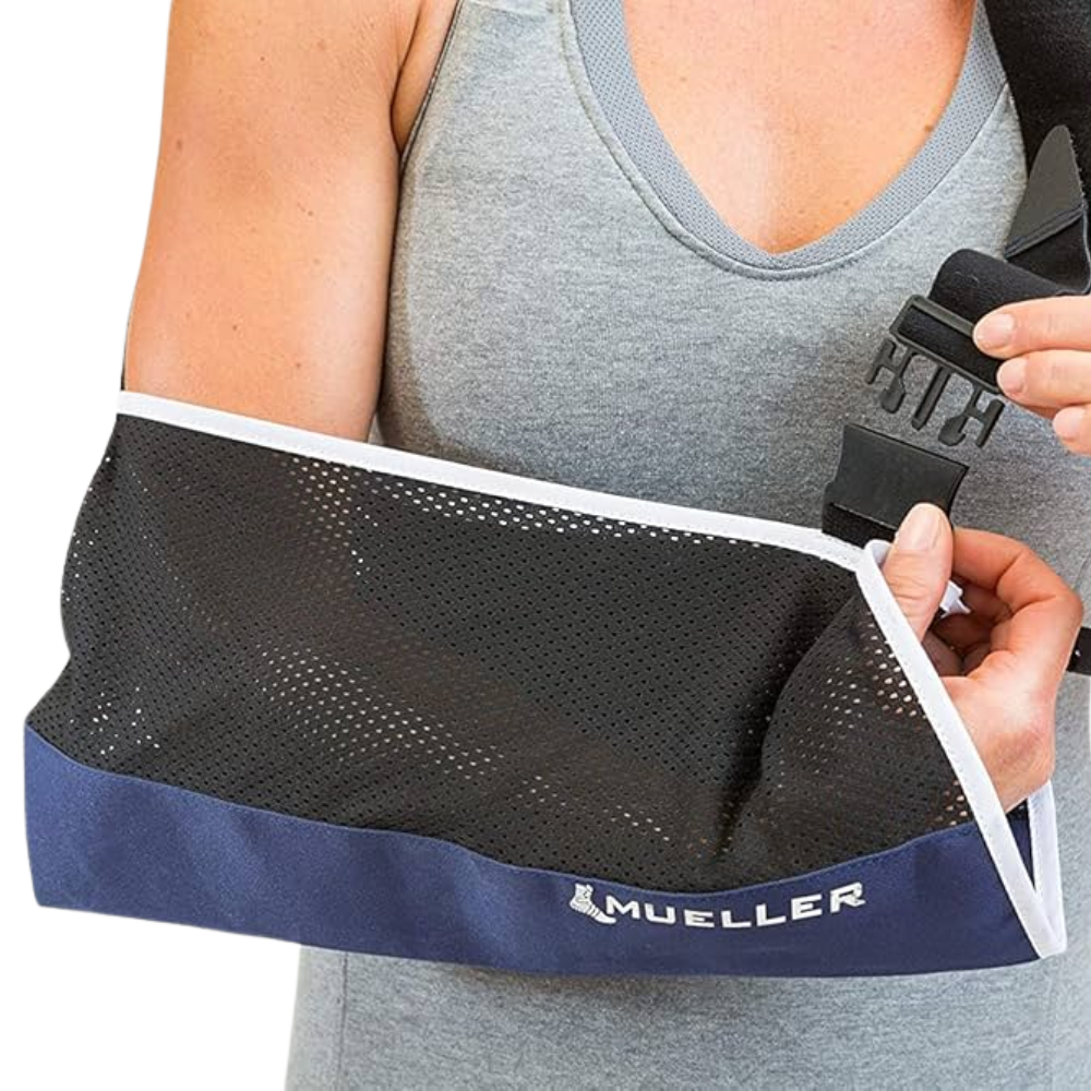 Borsa A Tracolla Mueller Sling - Imbottita E Regolabile Con Tasche, 30x35 Cm - Per Primo Soccorso E Sport