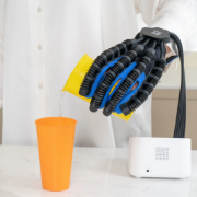 Picture of Syrebo Rehabilitation Glove X-Large Left (Blue)