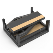 Picture of Adjustable Metal Rehabilitation Straight Stairs