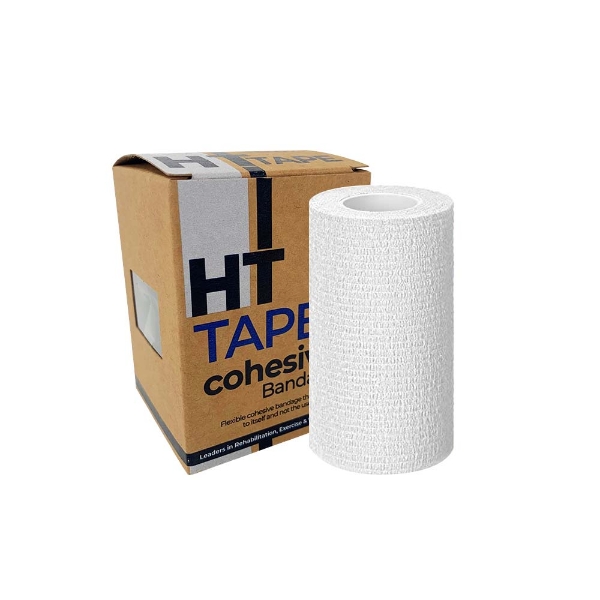 HT Cohesive Bandage White 7.5cm x 4.5m