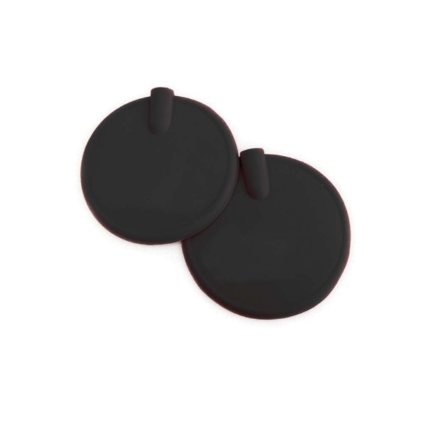 Round Black Carbon Electrodes 7.5cm x 12.5cm