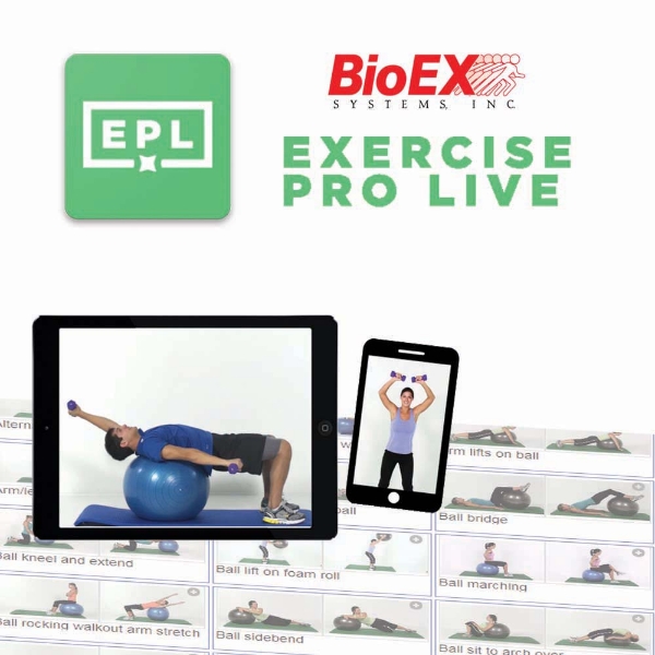 Bio Ex: Exercise Pro Live Software