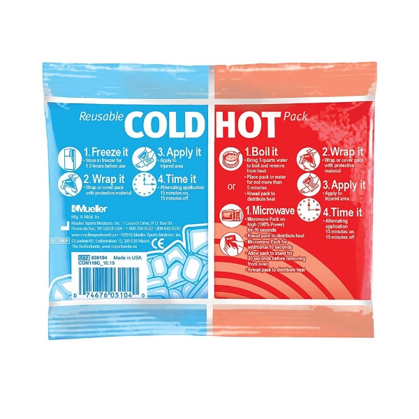 Mueller Reusable Cold/Hot Pack Small 12cm x 15.2cm