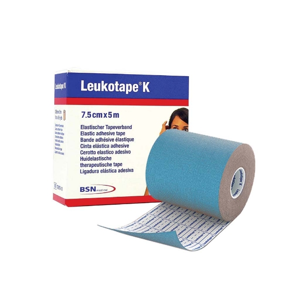 Picture of Leukotape K Blue 7.5cm x 5m