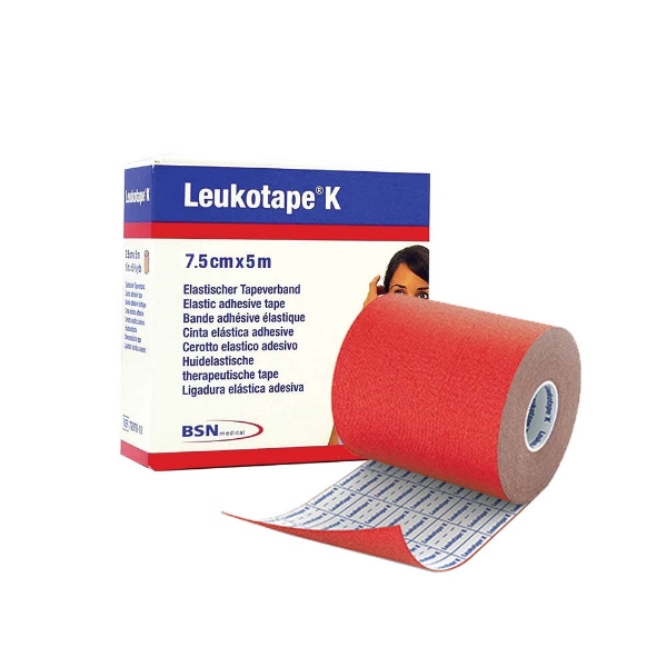 Picture of Leukotape K Red 7.5cm x 5m