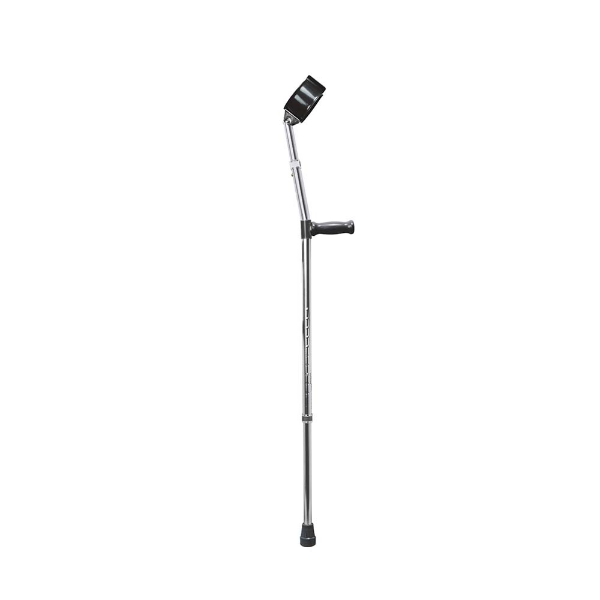 Elbow Crutch with Black Plastic Grip Adult