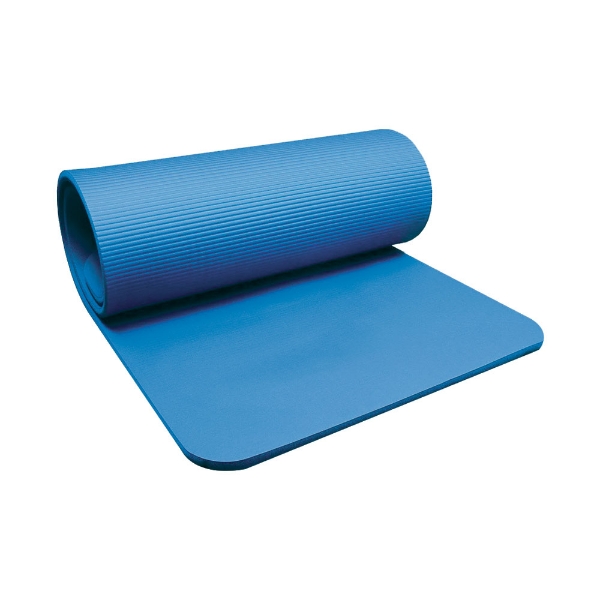 Blue Exercise Mat 180cm x 60cm x 1cm 
