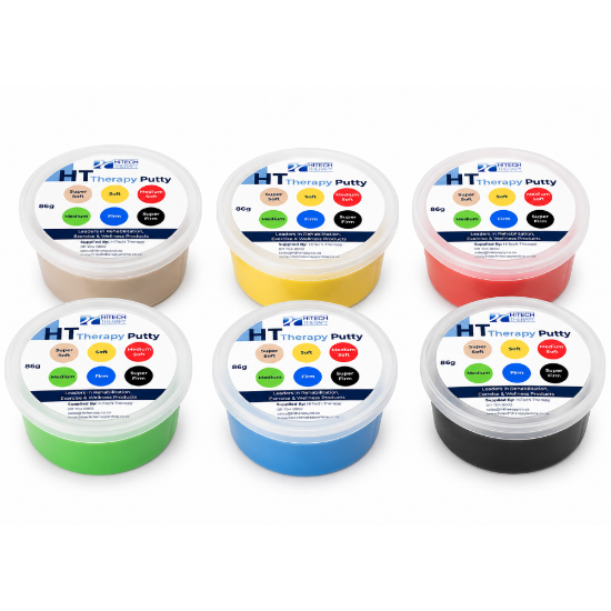 Picture of HT Therapy Putty Super Soft Black 86gr