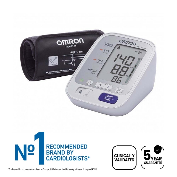 Omron M3 Blood Pressure Monitor with Comfort Cuff (Old Style)