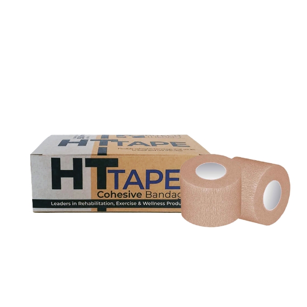 HT Cohesive Bandage Beige 5cm x 4.5m Bulk Pack