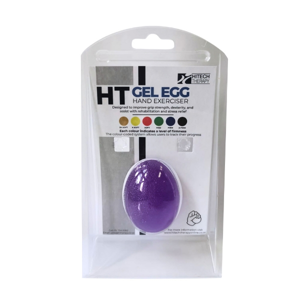 HT Hand Eggsercizer Purple Extra Firm