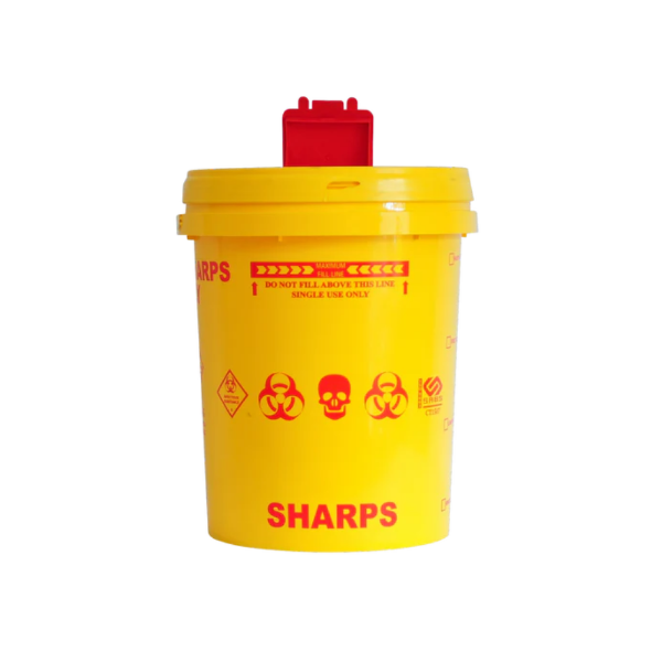 Medical Sharps Waste Bin 20L